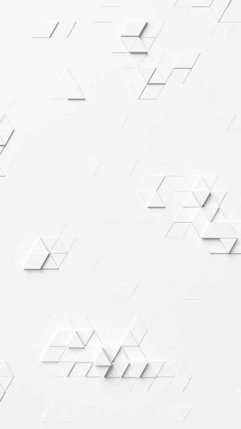 A white background with geometric shapes. Vertical looped animation. 3D ren.. Stock Footage 321127068