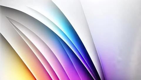 White background, gradient, Made by AI,Artificial intelligence Stock Illustration