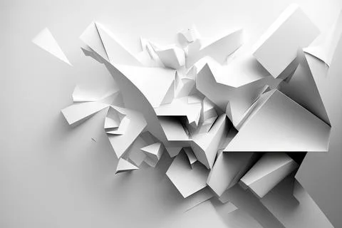 White background, gradient, Made by AI,Artificial intelligence Stock Illustration