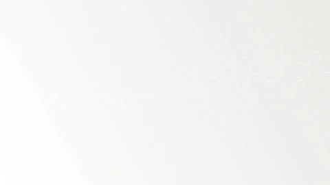 White background with hexagonal grid, seamless looping design. Stock Footage 286419462