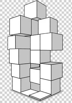 White background 库存插图