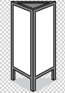 White background 库存插图