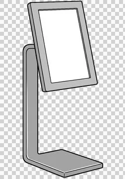 White background Ilustración de archivo