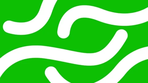 White background line 13 green Stock Footage 340472309