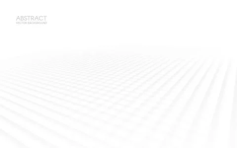 White background. Minimal presentation texture with soft perspective grid and Stock-Illustration