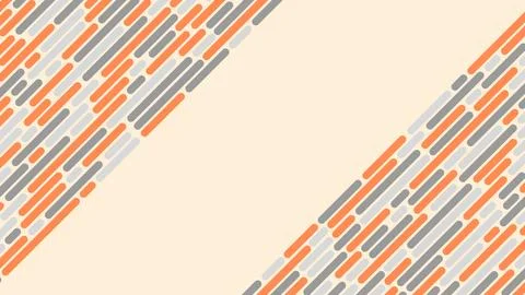A white background with orange and gray stripes Stock Illustration