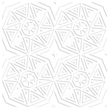 White background with ornament pattern Stock Illustration