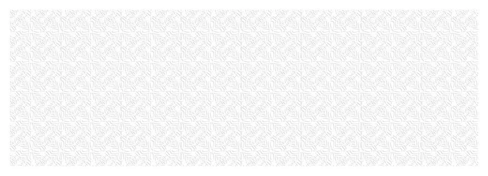 White background with ornament pattern Stock Illustration