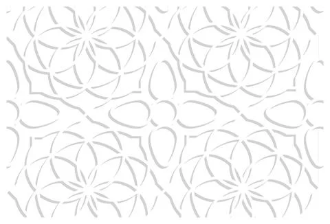 White background with ornament pattern Stock Illustration