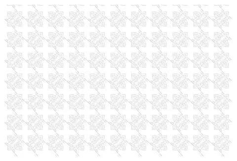 White background with ornament pattern Stock Illustration