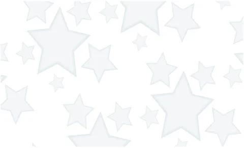 White background pattern grey stars Illustrazione stock