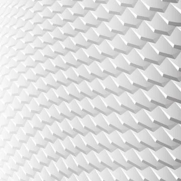 White background with pattern of hexagonal tiles overlayed as fish scales Stock Illustration