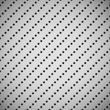 White Background with Perforated Pattern Stock Illustration