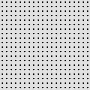 White Background with Perforated Pattern Stock Illustration