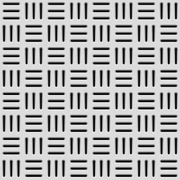 White Background with Perforated Pattern Stock Illustration