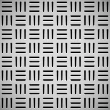 White Background with Perforated Pattern Stock Illustration