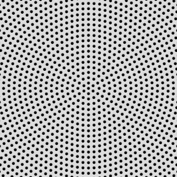 White Background with Perforated Pattern Stock Illustration