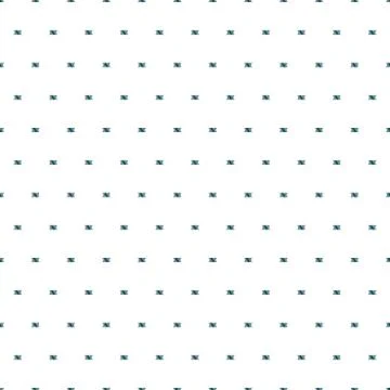 White background with repeated spots ornament. Illustrazione stock