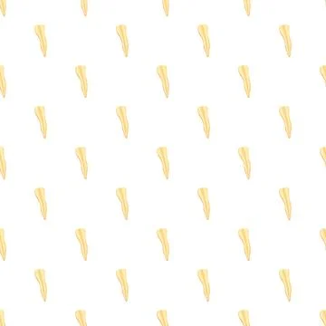 White background seamless pattern showing many canine teeth 스톡 일러스트