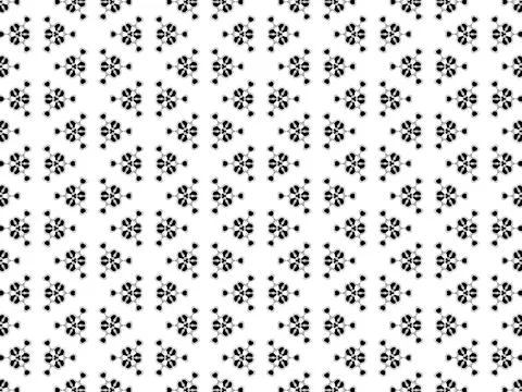 White background with small patterns Stock Illustration