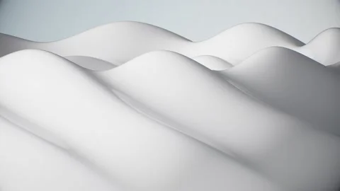 White Background Smoothly Waves Flowing animation Stock Footage 148274071