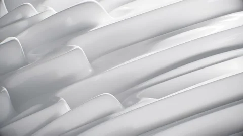 White Background Smoothly Waves Flowing animation Video stock 148323001