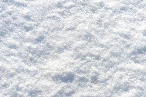 White background, snow texture Stock Photos