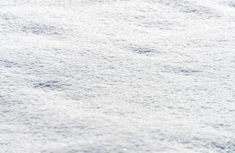White background, snow texture Stock Photos