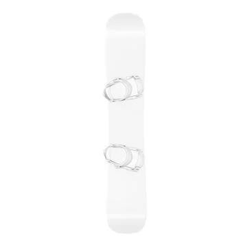 A white background with a snowboard Illustrazione stock