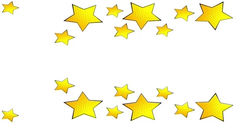 White Background with stars from Blue Pop Art Wallpaper Stock Footage 167930399