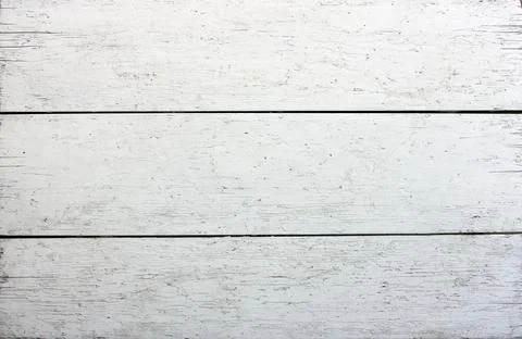White background. Texture of old wood planks, painted with white paint Stock Photos