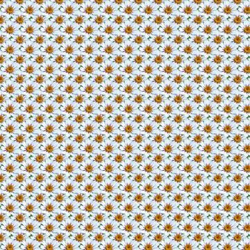 White background with tiny yellow flowers 스톡 사진