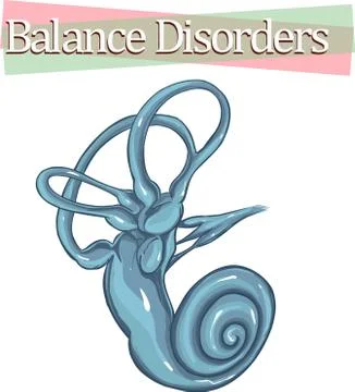 White background vector illustration of abalance disorder Illustrazione stock