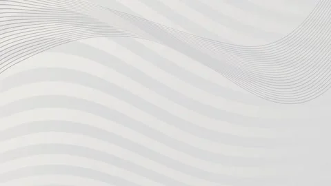 White Background Wave Lines Abstract Motion Loop. Stock Footage 286778276