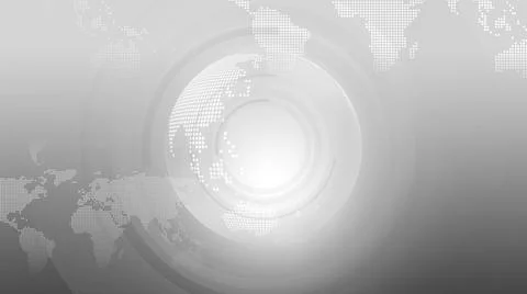 White background world  Stock Illustration