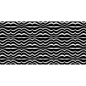 White Background with Zebra Borders Pattern Stock-Illustration