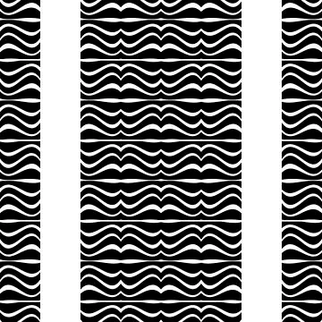 White Background with Zebra Borders Pattern Stock Illustration