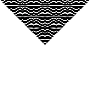 White Background with Zebra Borders Pattern Stock-Illustration