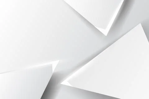 White background.Triangle geometric shapes gray and black minimal decoration 스톡 일러스트