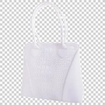 White bag isolated Stock Photos