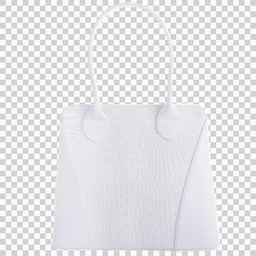 White bag isolated Stock Photos