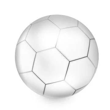 White ball design creative graphic Stock Illustration