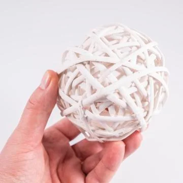  A white ball	 Stock Photos