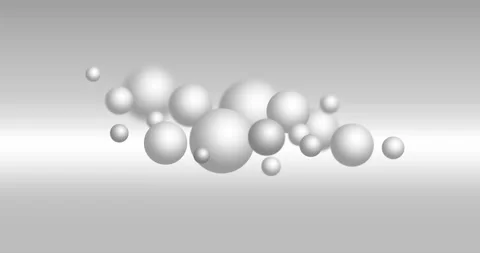 White balloons. Stock Footage 170200554