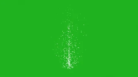 White balls extractor motion graphics with green screen background Stock Footage 179409406