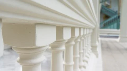 White barrier Stock Photos