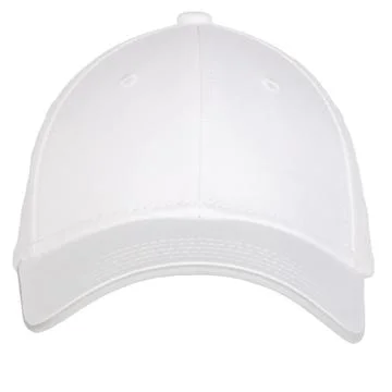 White Baseball Cap. Copy Space Stock Photos