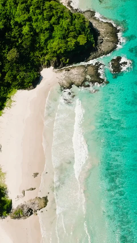 White Beach in El Nido, Palawan. Philippines. Stock Footage 311785948