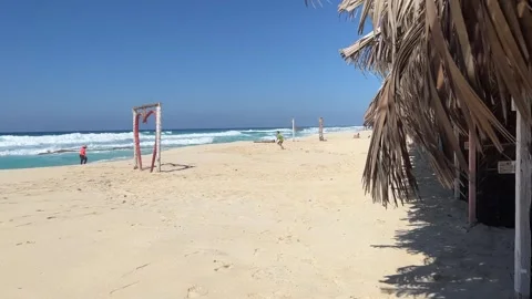 White Beach  Video stock 340236589