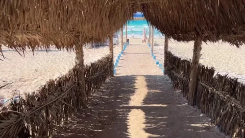 White Beach  Stock Footage 340236646